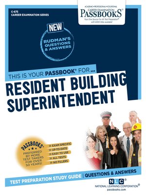 cover image of Resident Buildings Superintendent